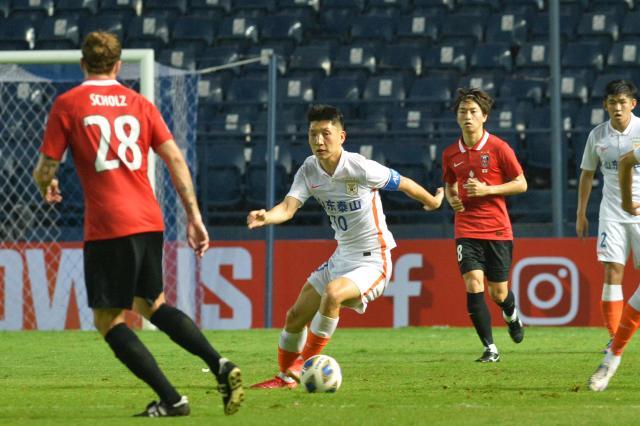 kaiyun-​少输2球多2射门泰山说努力过：要一场比一场更好